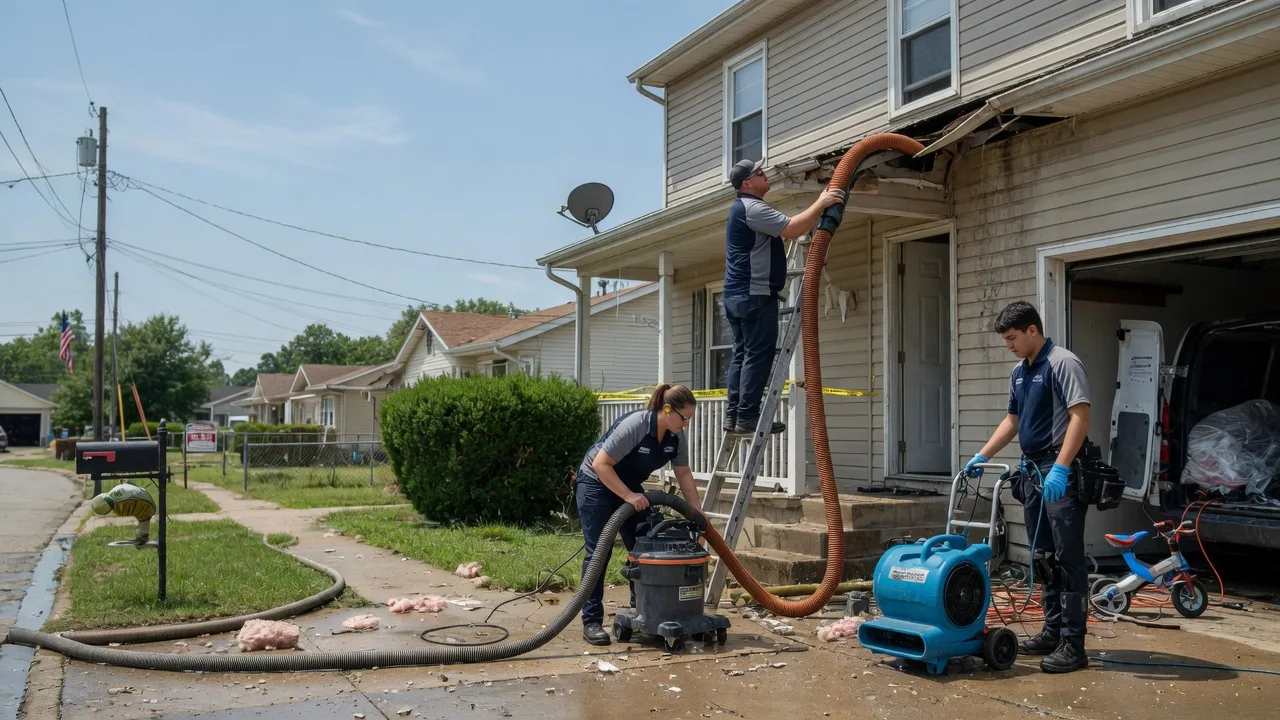 Water Damage Restoration in Trinway, OH near me